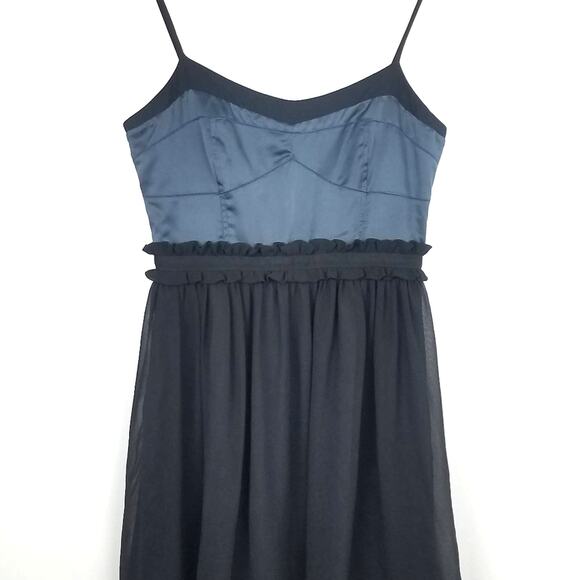 BCBGeneration | Blue & Black Mini Dress 4 - Picture 3 of 6